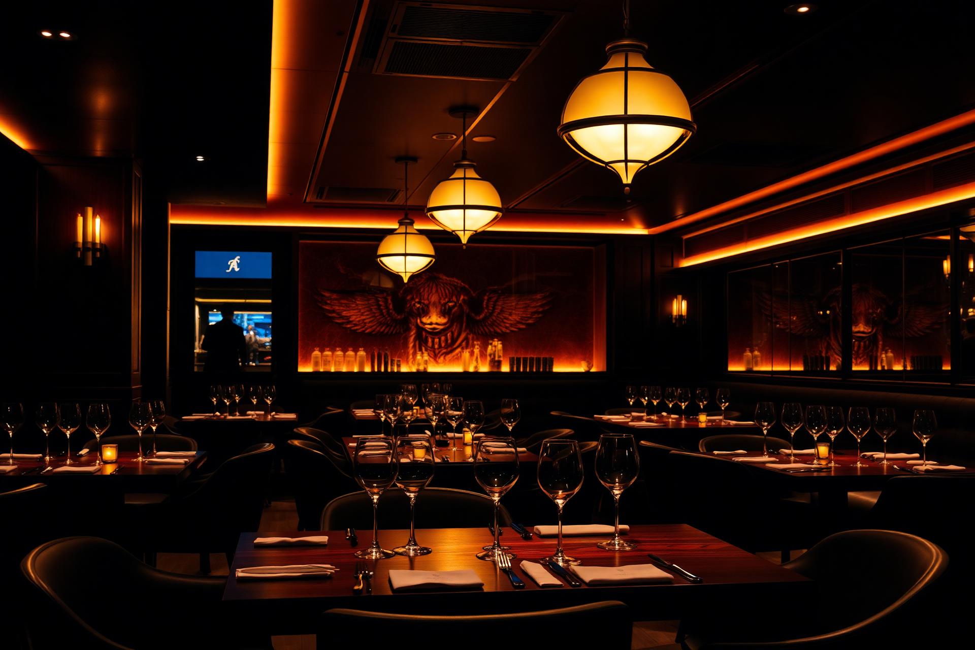 Magic City Grill dining room